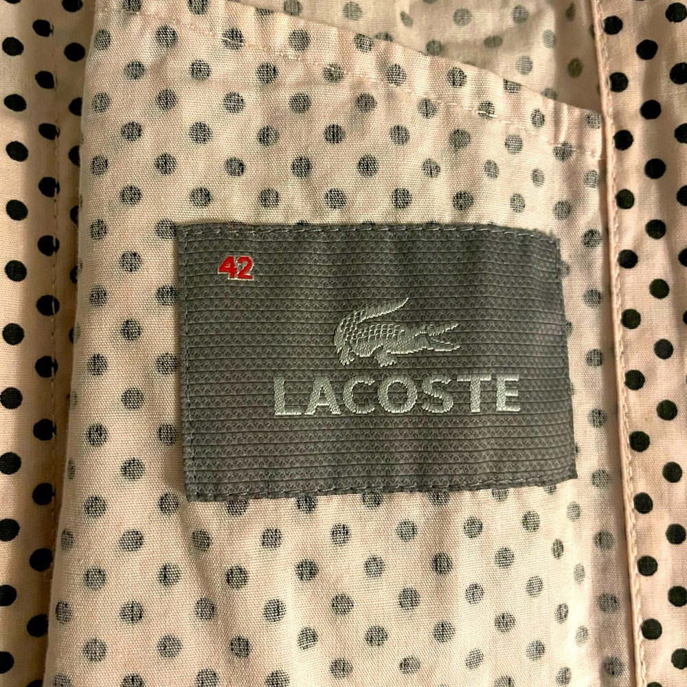 Lacoste ladies spring jacket - delicate pink